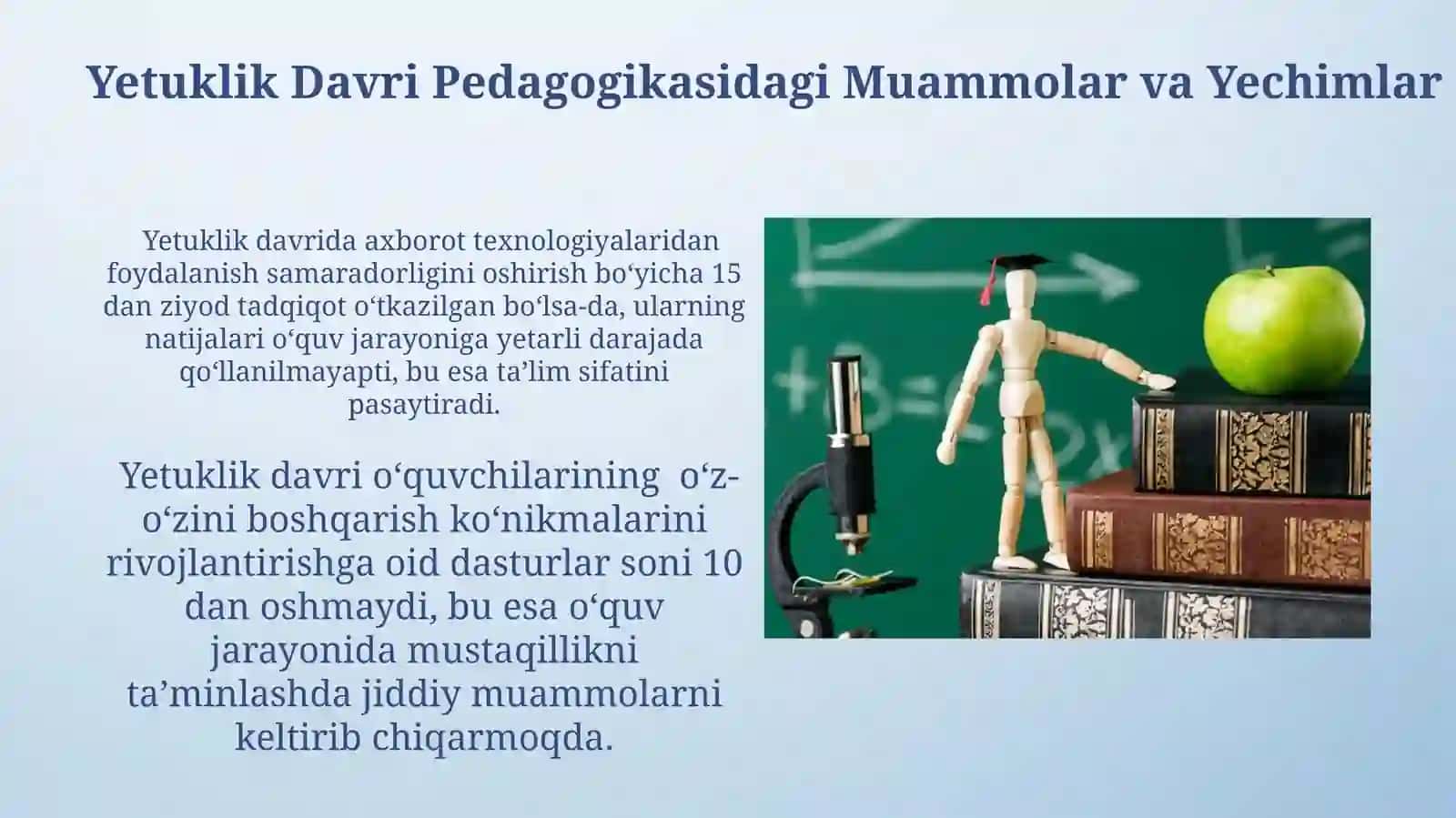Yetuklik davrining pedagogik xususiyatlari 3