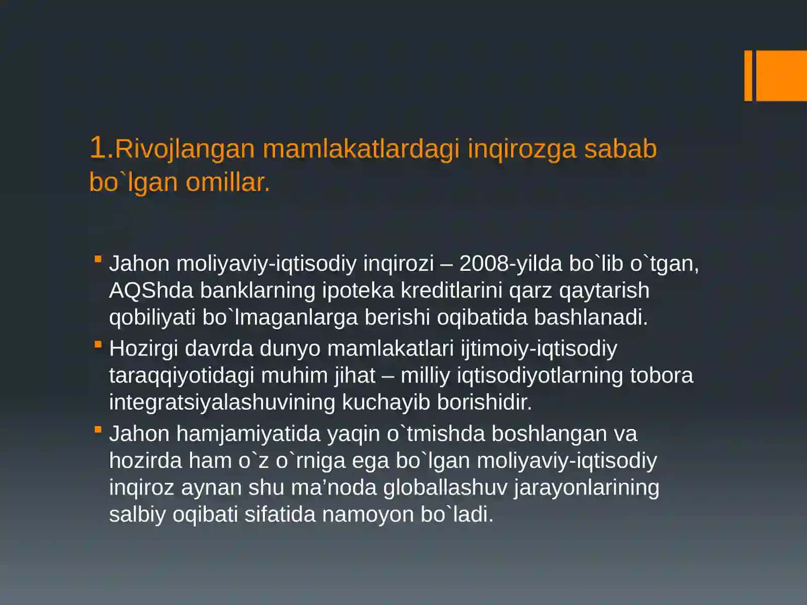 Jahon moliyaviy inqirozi sharoitida inson resurslarini boshqarishning tutgan o'rni va strategiyalari 3