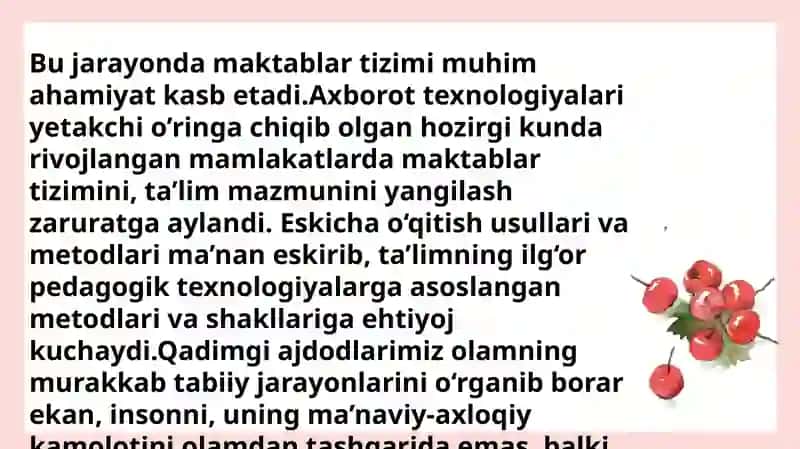 Iqtisodiy rivojlangan xorijiy davlatlarda ta'lim tizimi 3