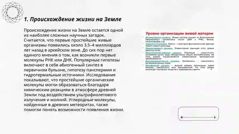 Уровни развития жизни 3