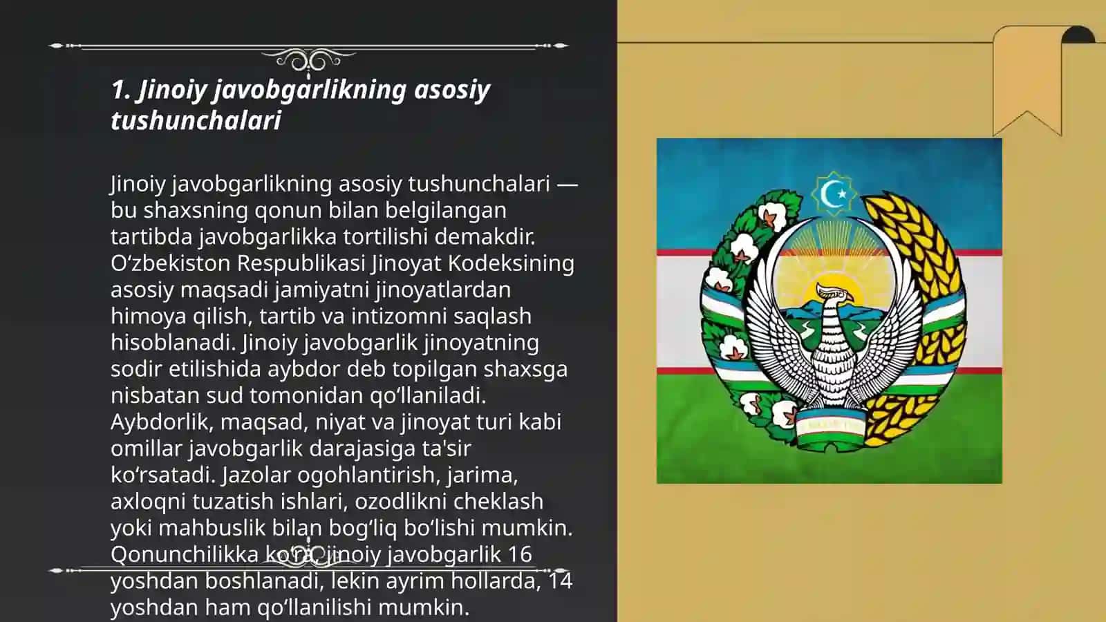 Jinoiy javobgarlik asoslari 3