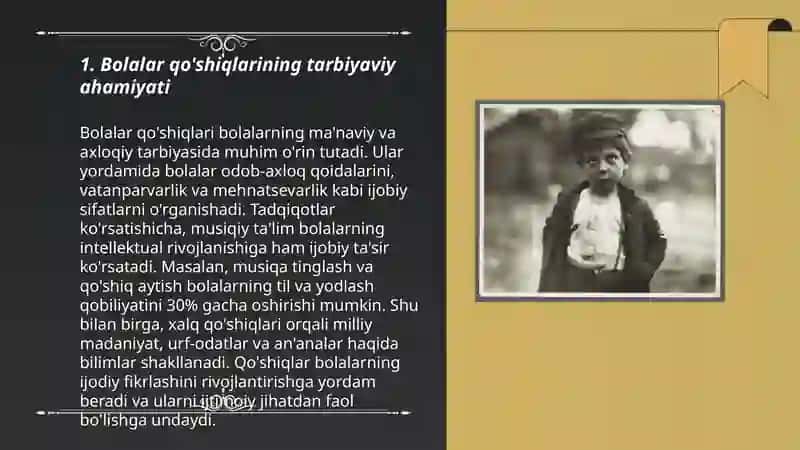 Bolalar qo'shiqlarining bola tarbiyasidagi ta'siri 3