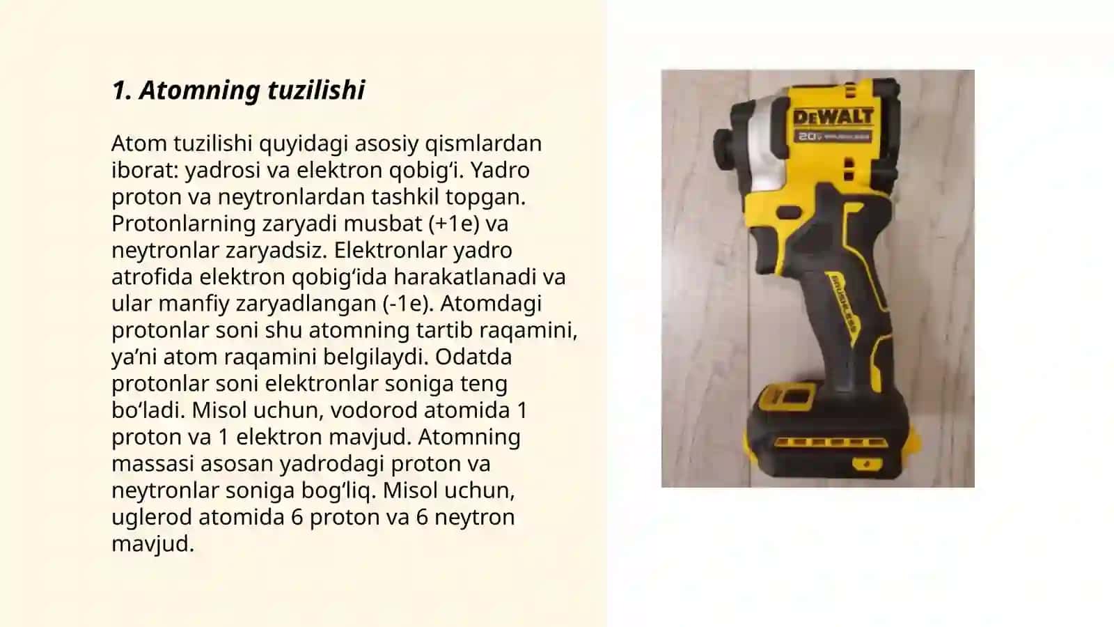 Atom tuzilishining nazariyalari va kvant mexanikasi 3