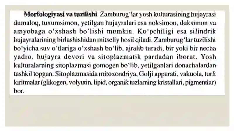 Zamburugʻlar keltirib chiqaruvchi kasalliklar (yuza va chuqur mikoz qoʻzgʻatuvchilar)labaratoriya tashxisi 3