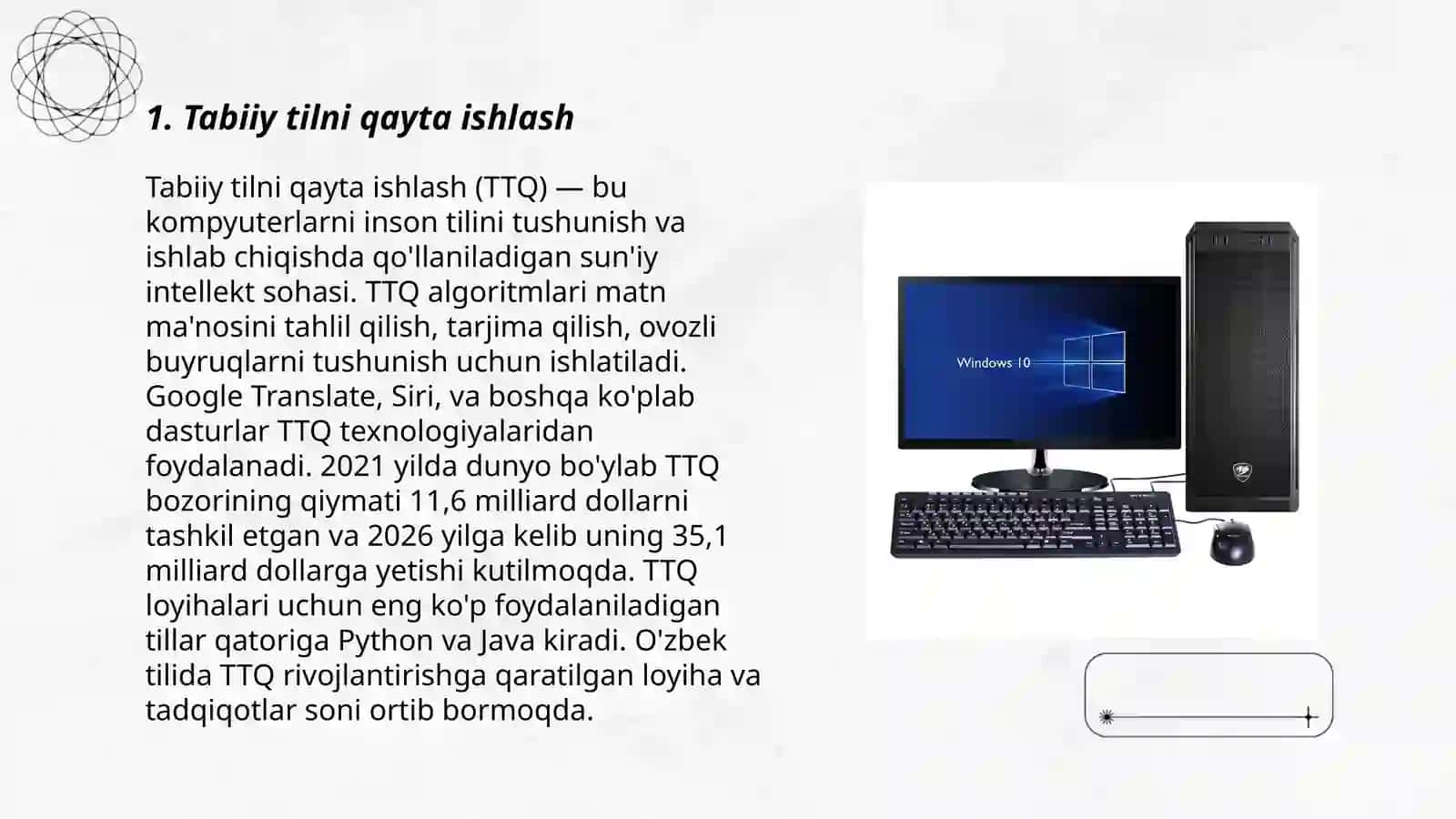 Kompyuter lingvistikasida modellashtirish 3