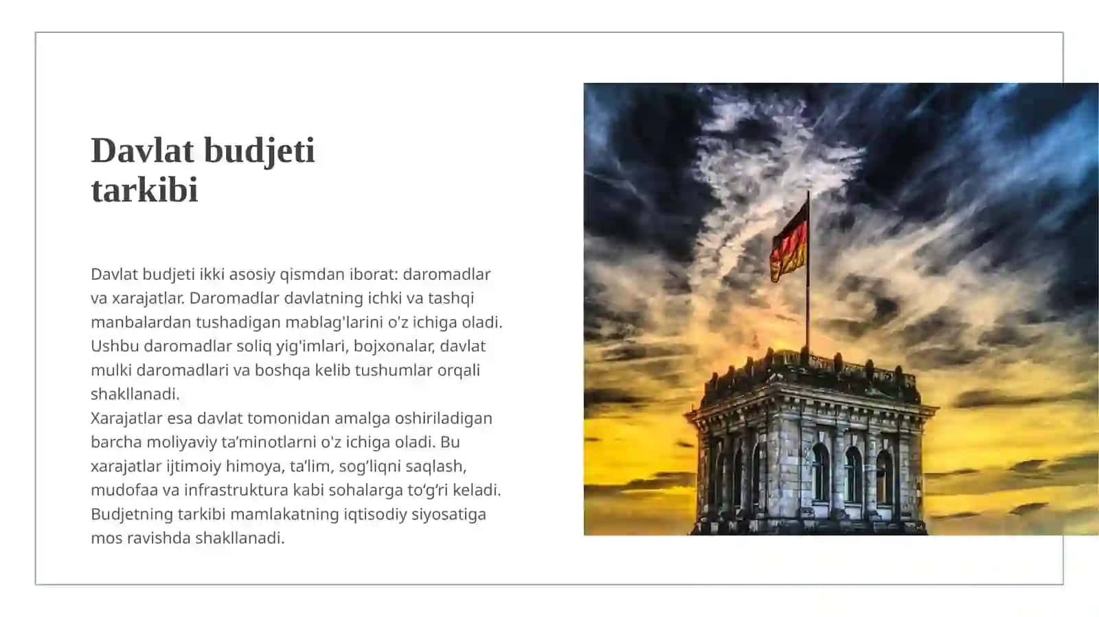 Davlat budjeti va tashqi savdo balansi 3