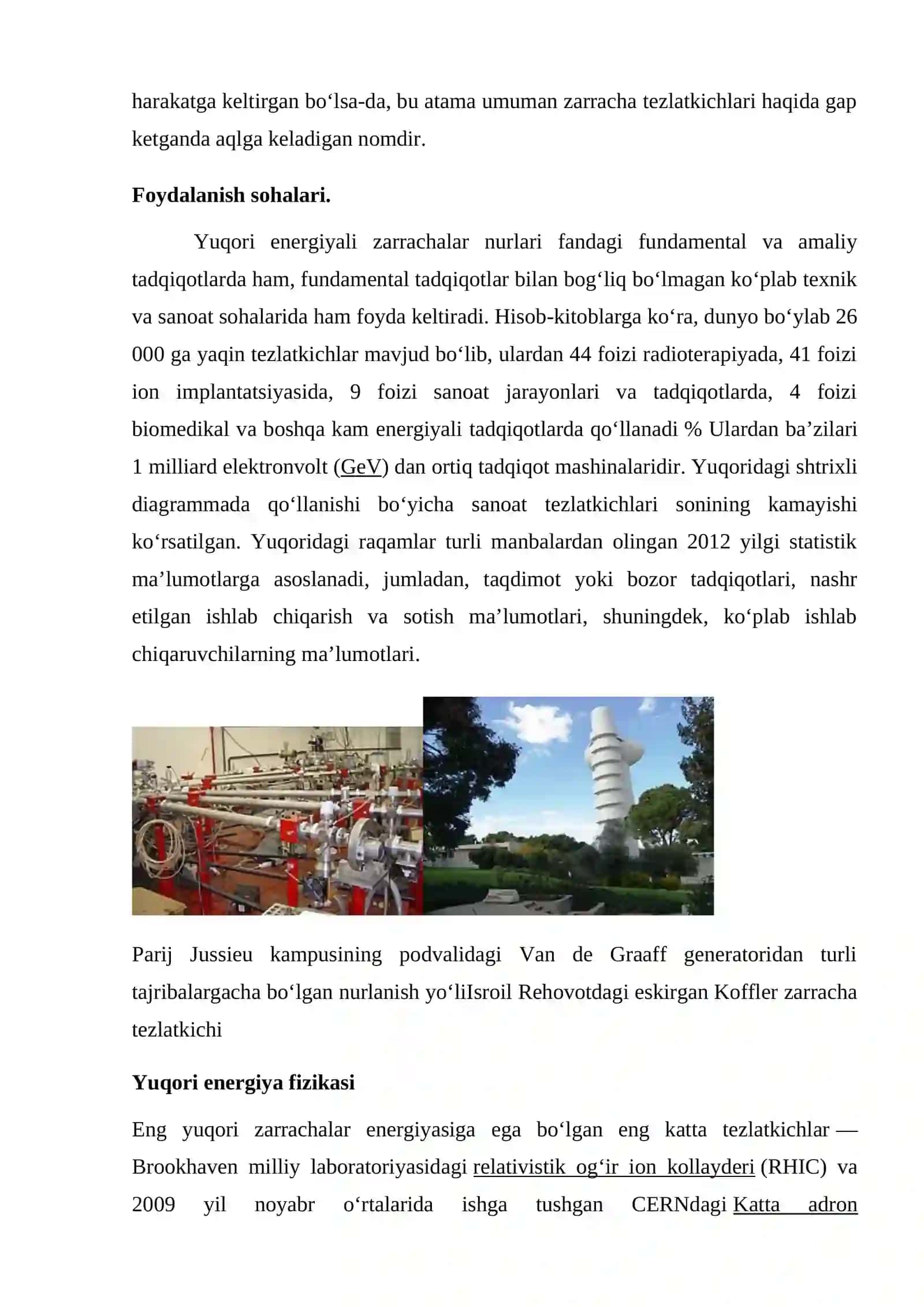 Tezlatkichlar, ularning turlari, ishlatilishi 3