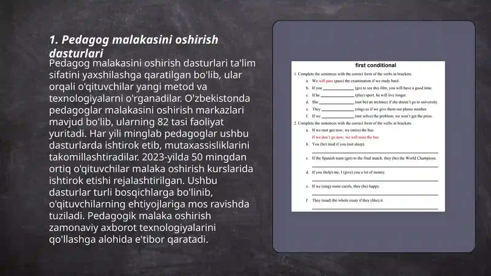 Pedagog mahoratini takomillashtirish shart sharoitlari 3