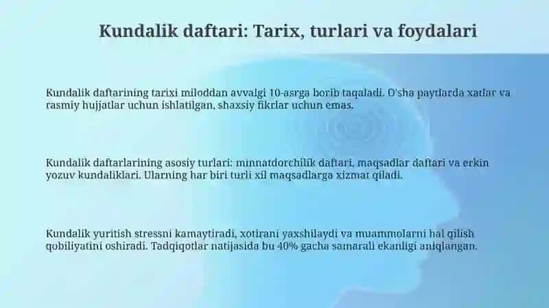 Kundalik daftar 3
