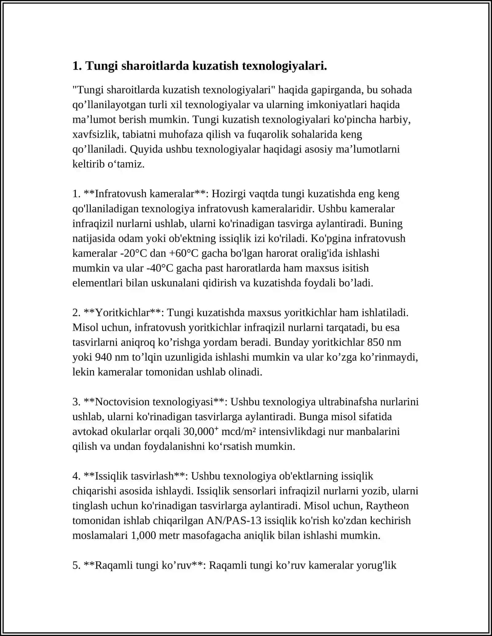TUNGI SHAROITLARDA RAZVEDKANI OLIB BORISHNING OʻZIGA XOS XUSUSIYATLARI 3