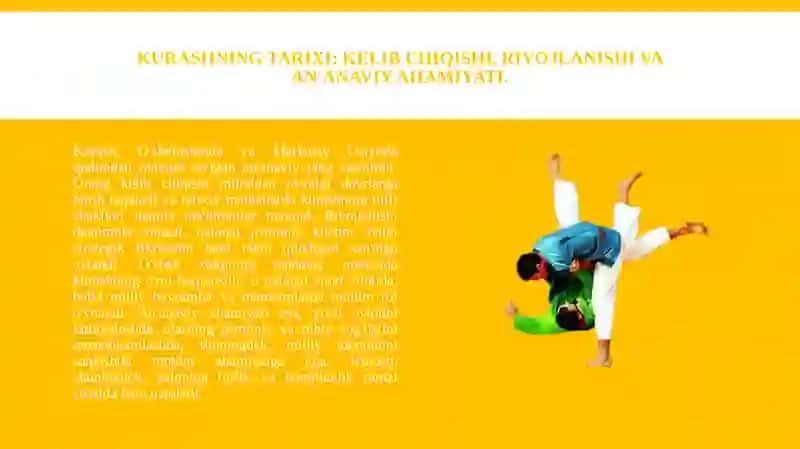 Kurash turlarini tarixi Istqbolari va mutaxasizlarni tayyorlash Inspetsiyasi 3