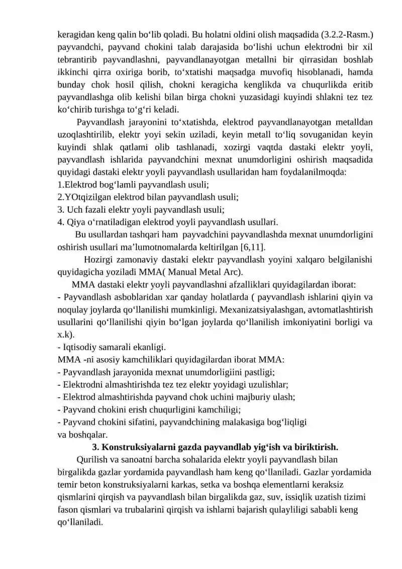 Payvandlash ishlari 3