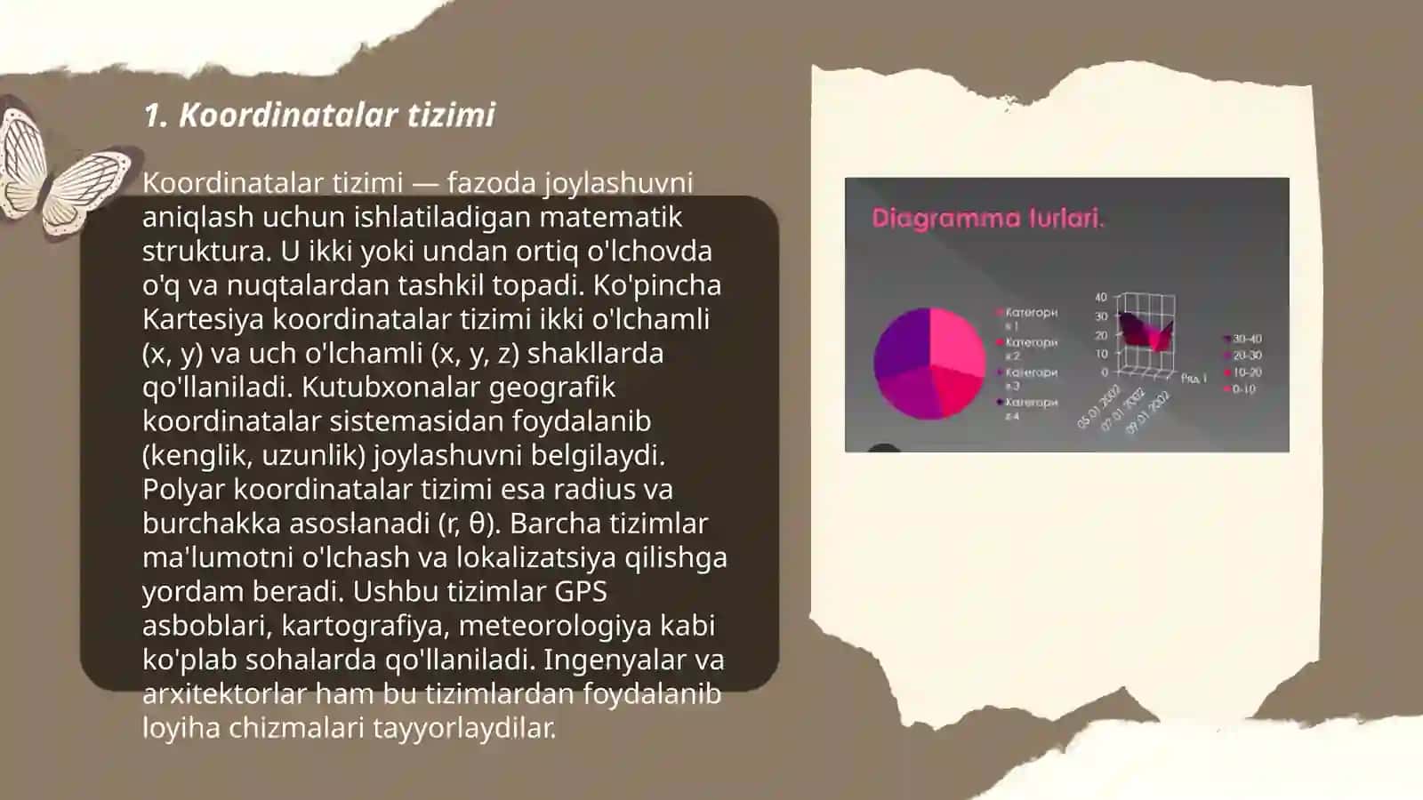 Koordinatalar tizimi 3