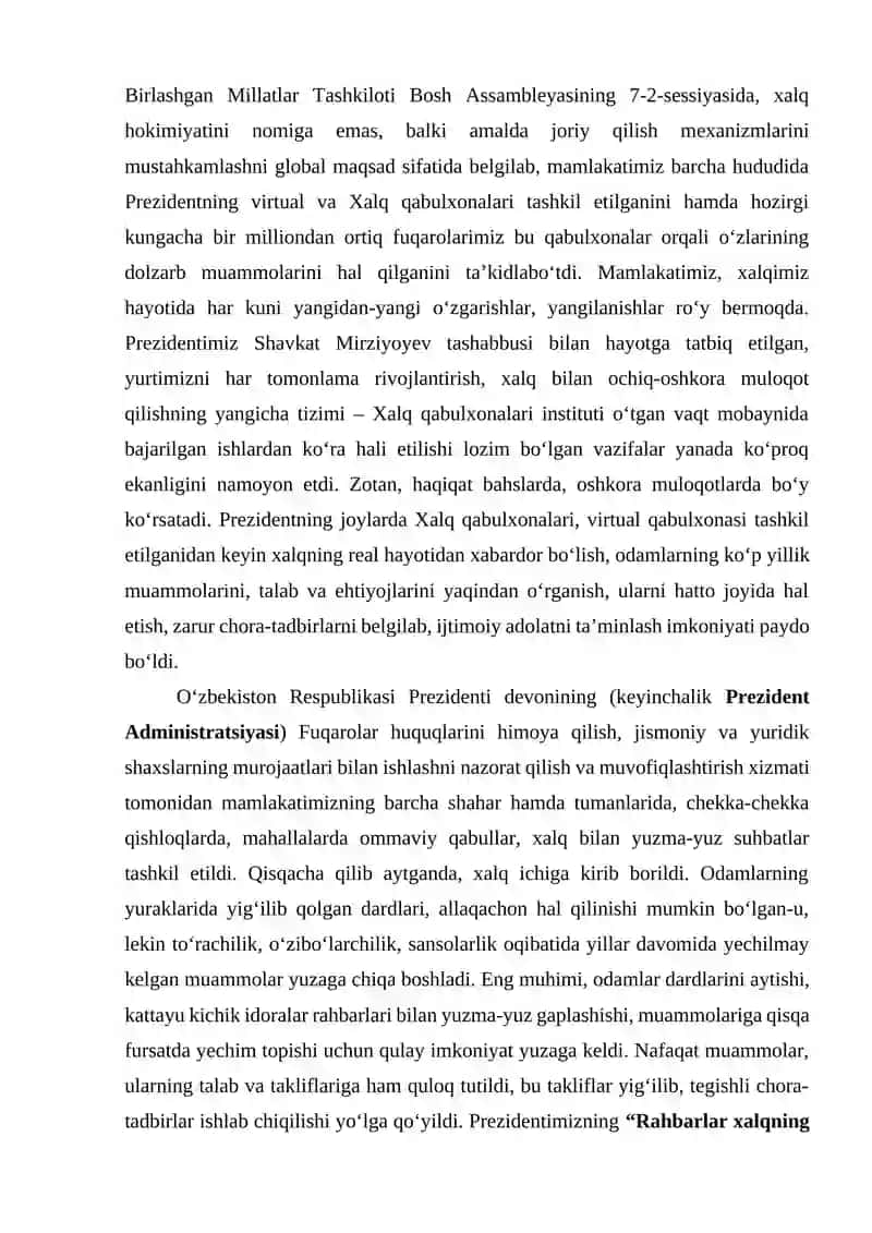 Xalq bilan muloqot 3