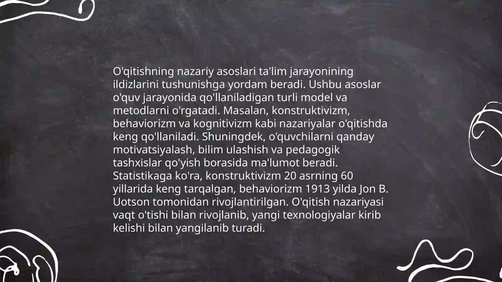 O'qitishning nazariy asoslari 3