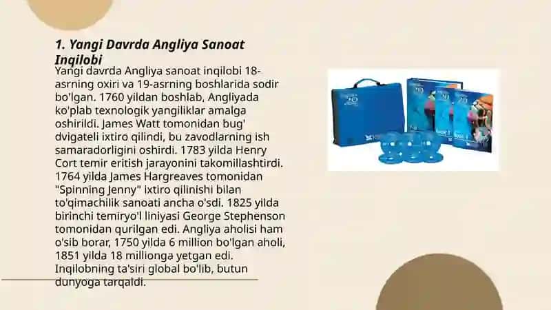 Yangi davrda Angliya davlatining rivojlanish xususiyatlari 3