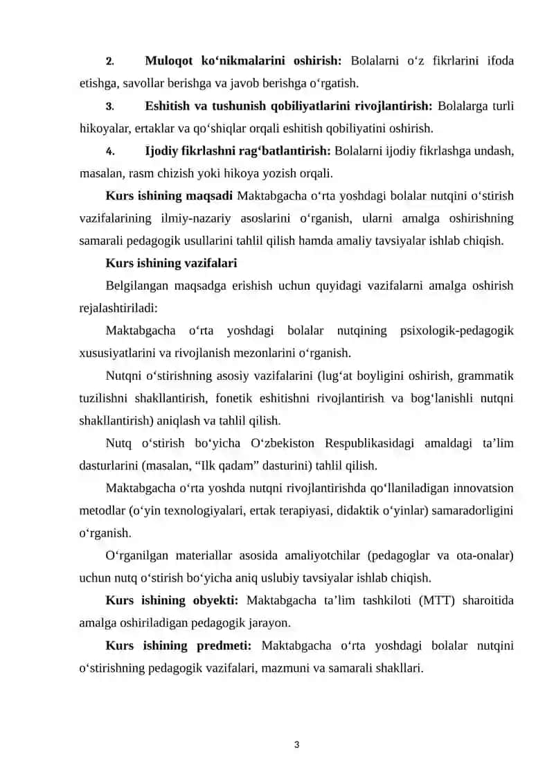 Maktabgacha O‘rta Yoshdagi Bolalar Nutqini O‘stirish Vazifalari 3