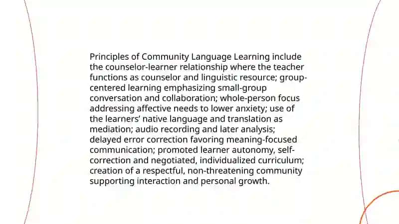 Community language learning. 3