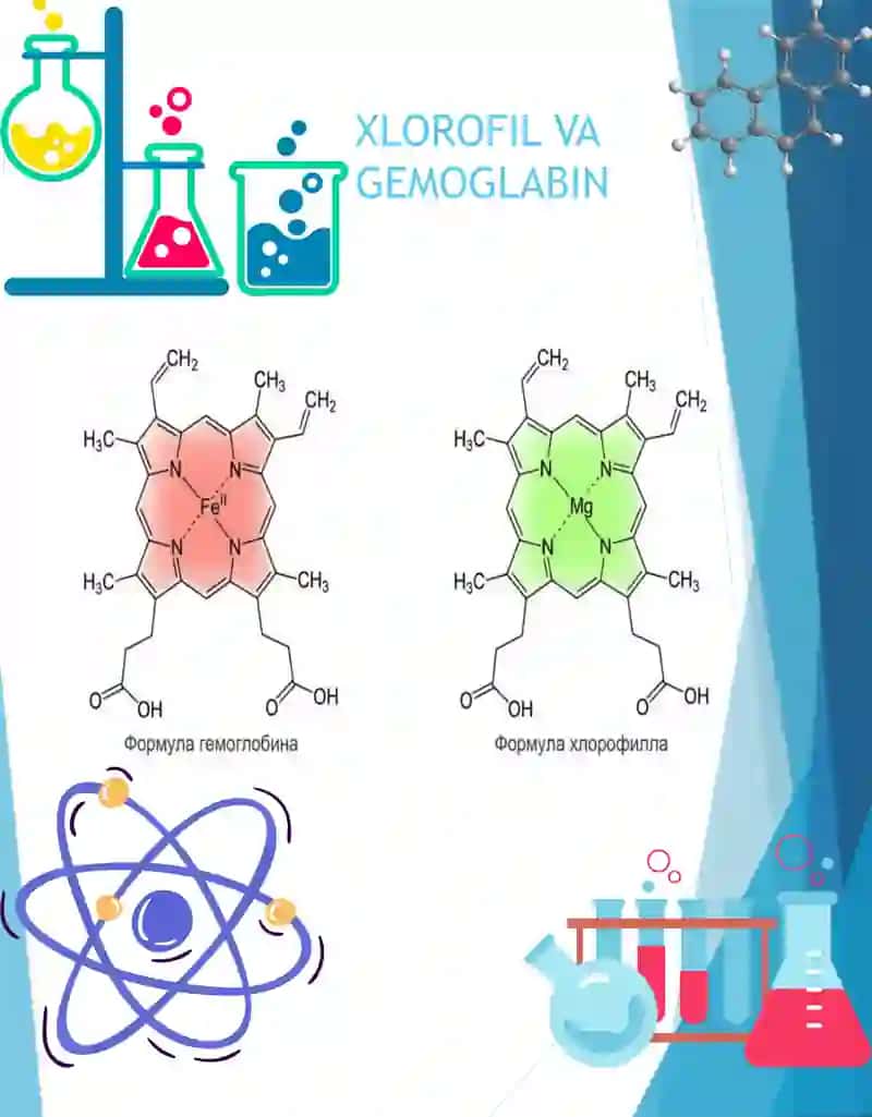 Xlorofil VA Gemoglobin 3