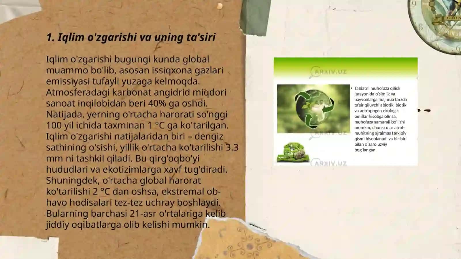 Ekalogiya va tabiatni asrash 3