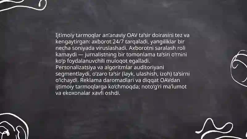 An’anaviy OAV o’rnini ijtimoiy tarmoqlar egallashi 3