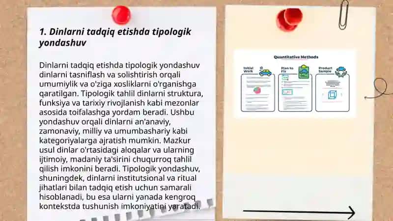 Dinlarni tadqiq etish metadalogiyasi: tipologik, qiyosiy, tarkibiy-funksional, genetik tahlil. 3