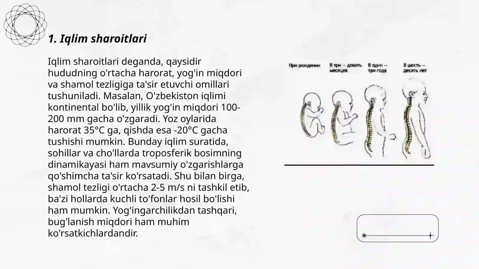 Suyaklarning o'sishi rivojlanishiga tasir etuvchi omillar 3