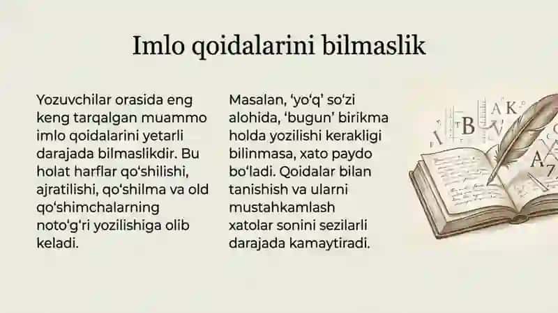Yozma nutqdagi matniy xatolar ustida ishlash 3