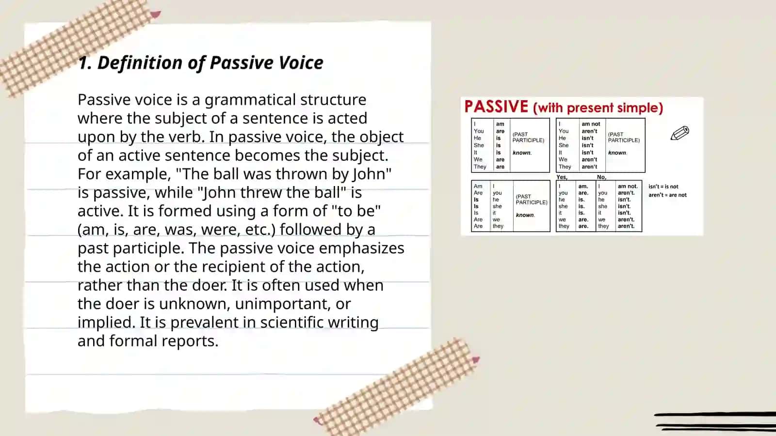 Passive voice mavzusida presentatsiya 3
