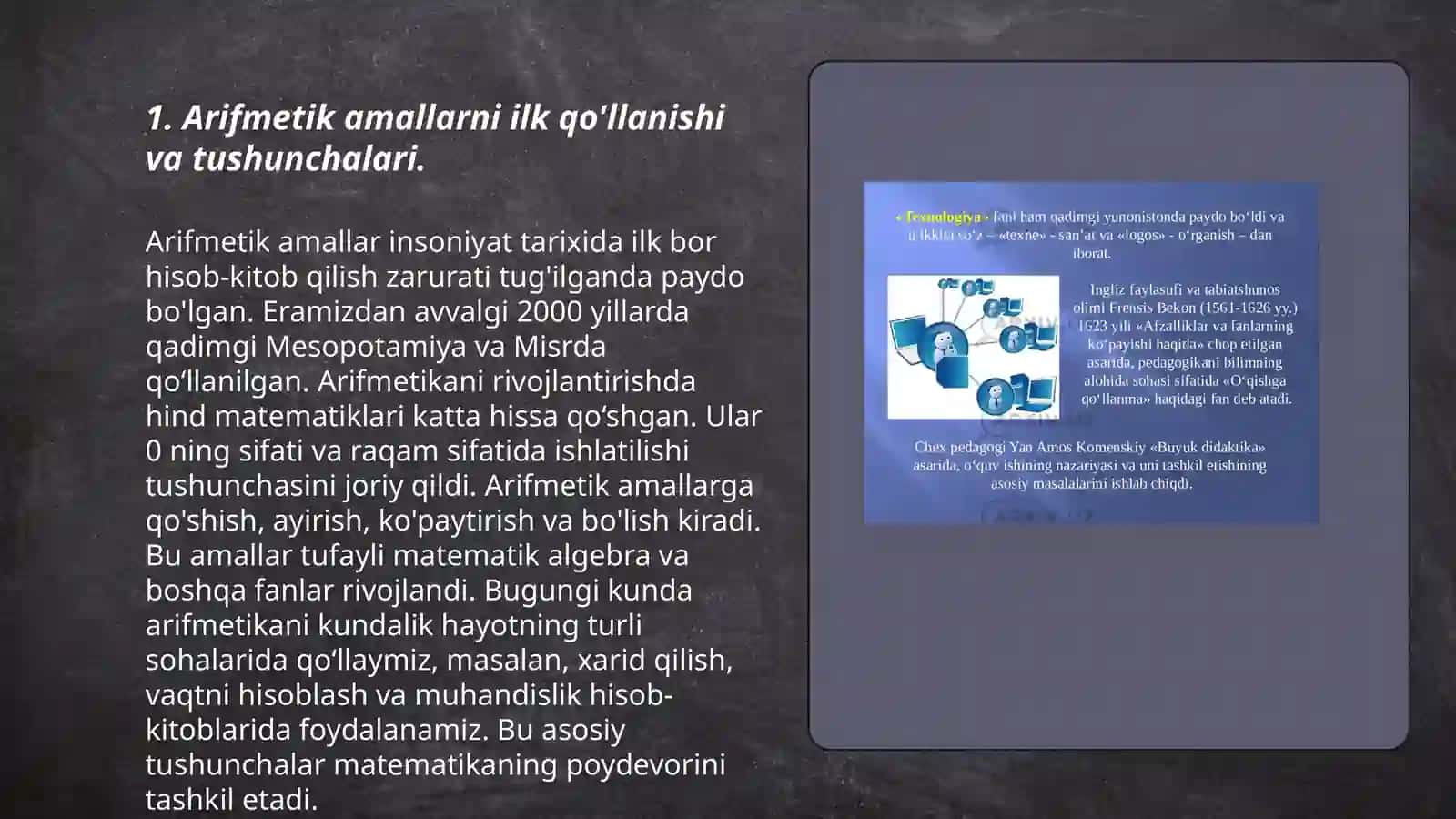 Arifmetik amallar 3