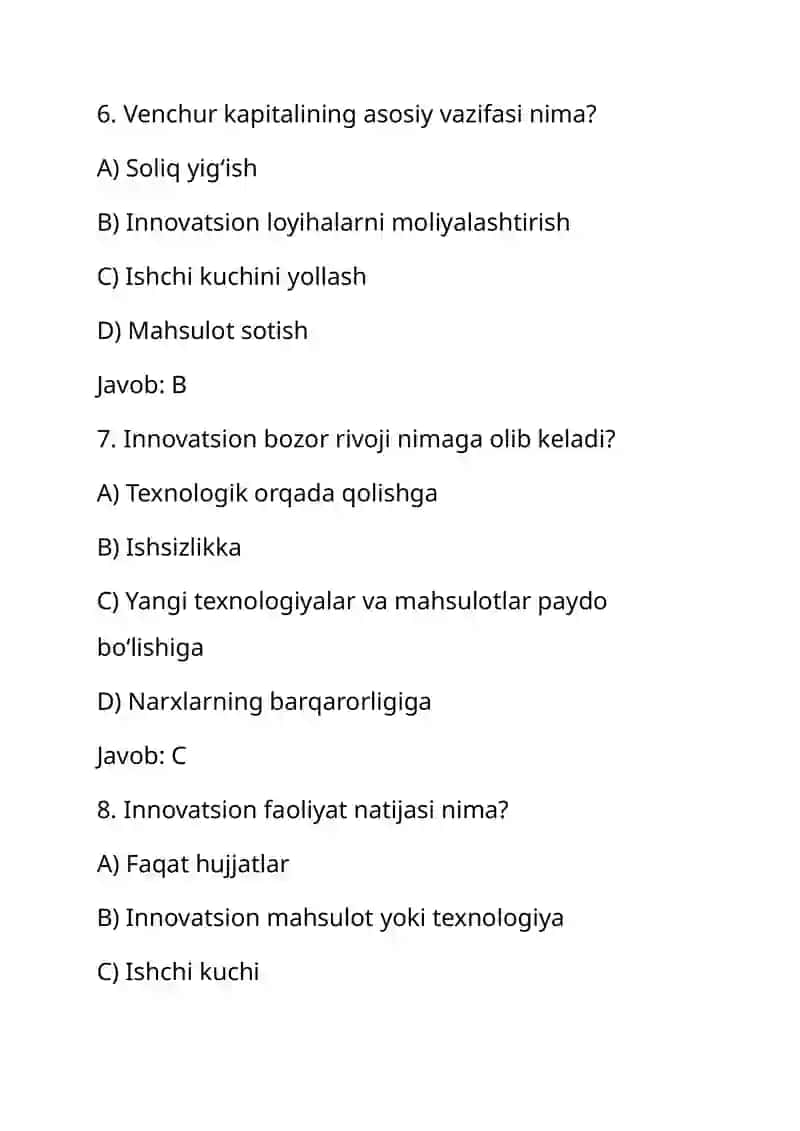 Innovatsion bozorning tuzilishi va uning yangi texnologiyalar rivojlanishiga ta'siri 3