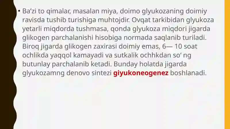 Glyukoneogenez 3