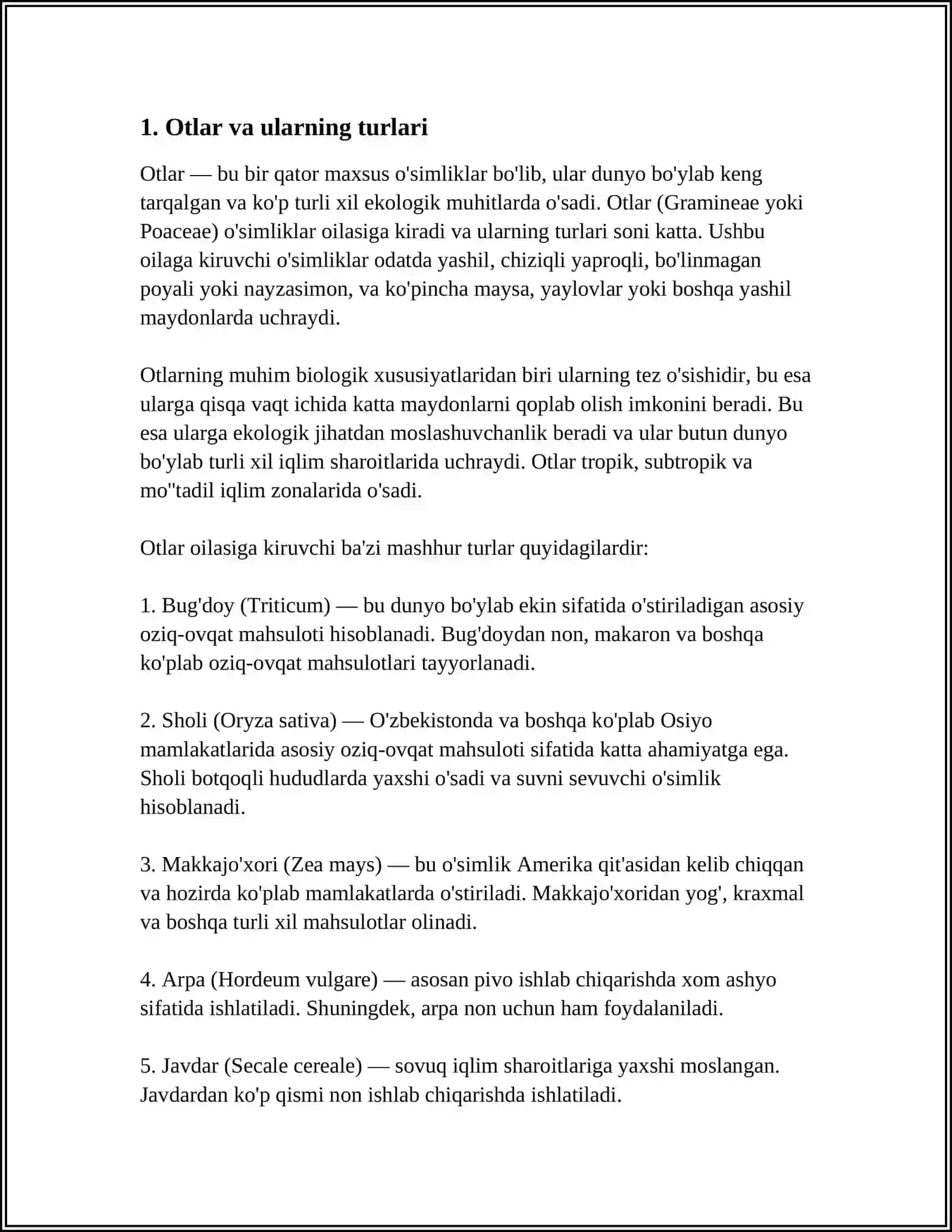 SO'Z TURKUMLARNI O'RGANISHGA OID ADABIYOTLAR RO'YXATI 3