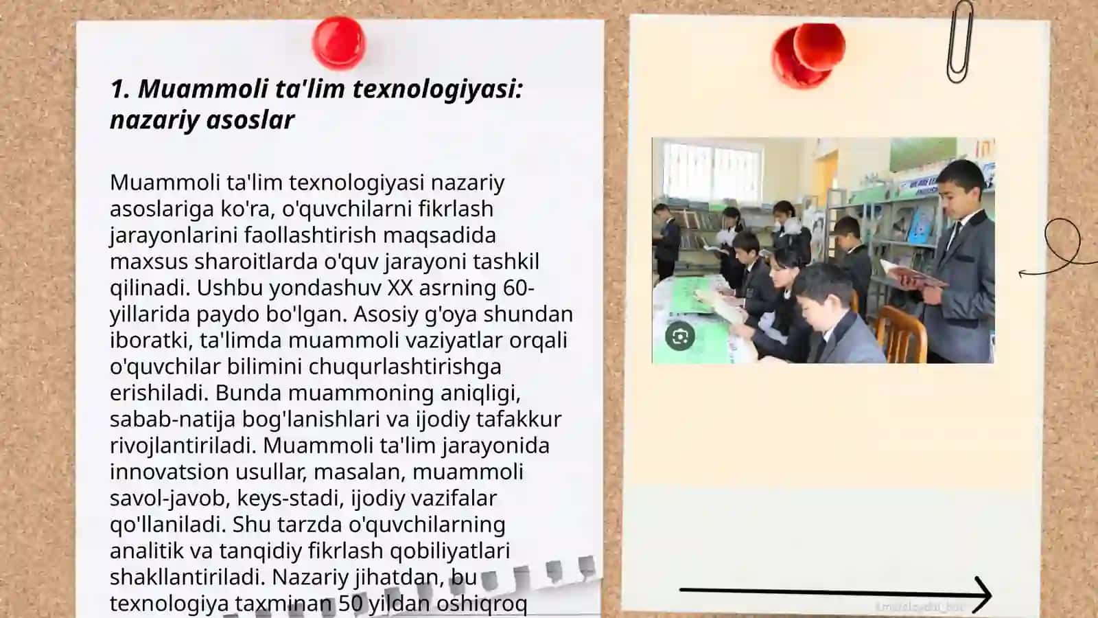 Muammoli ta'lim texnologiyasi: nazariy asoslar 3