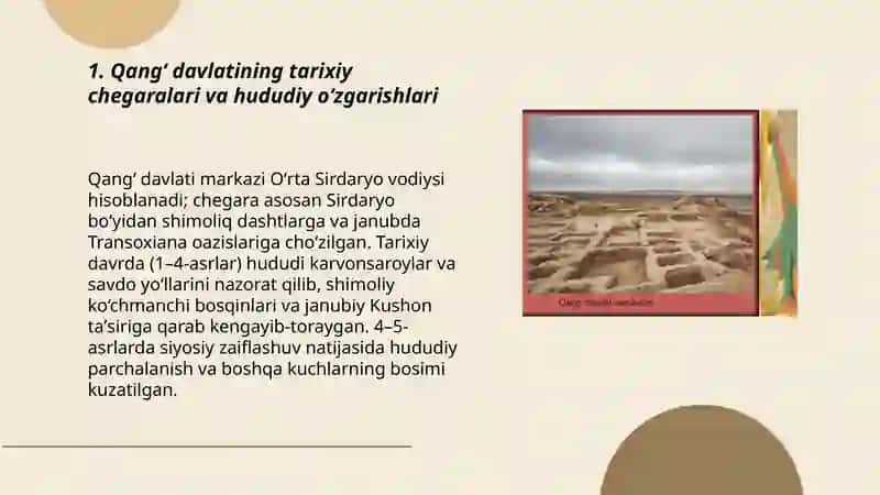 Qangʻ, Dovon, Kushon davlatlari tarixiy geografiyasi 3