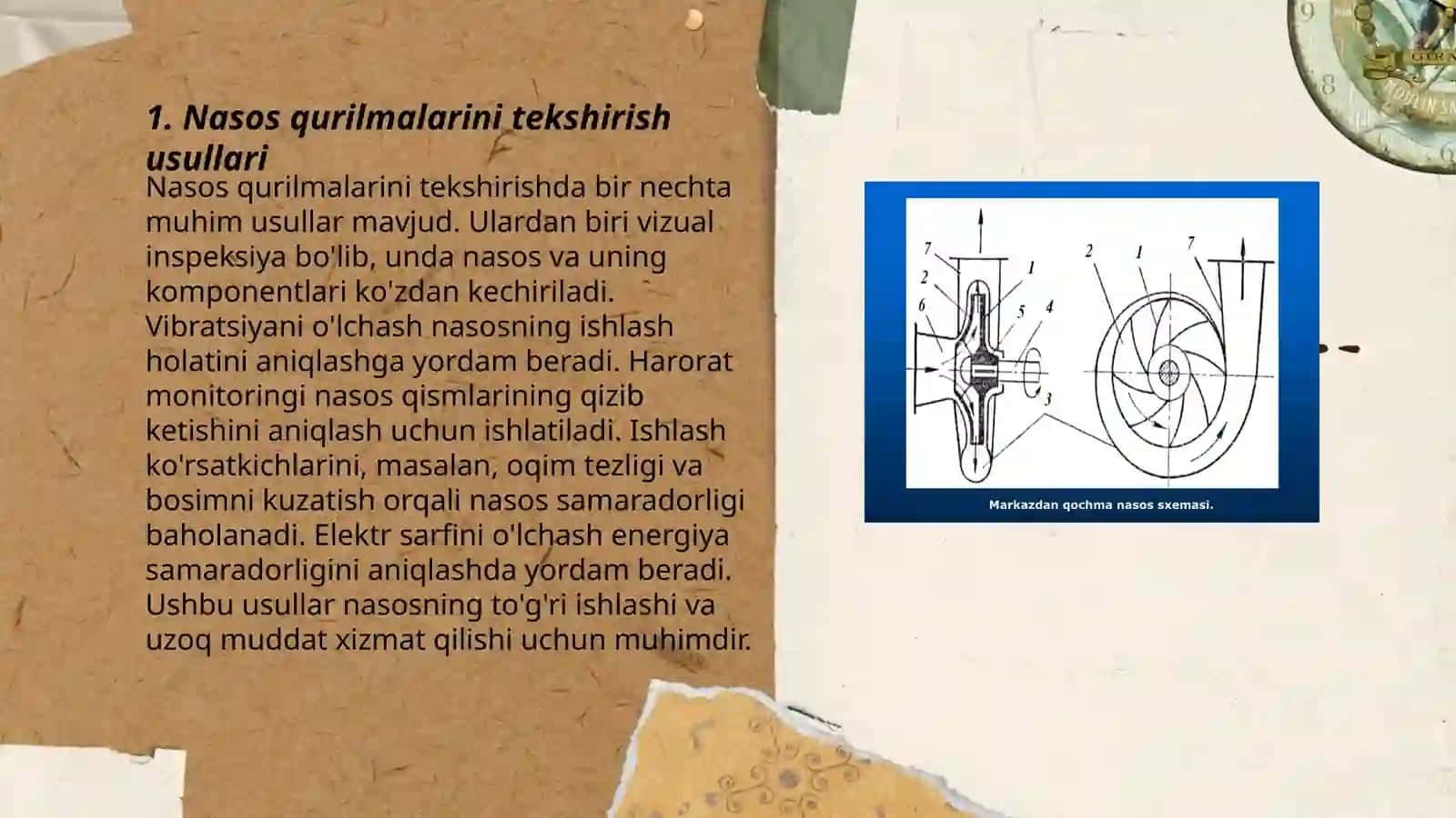 Nasos qurilmalarini diagnostika qilish 3