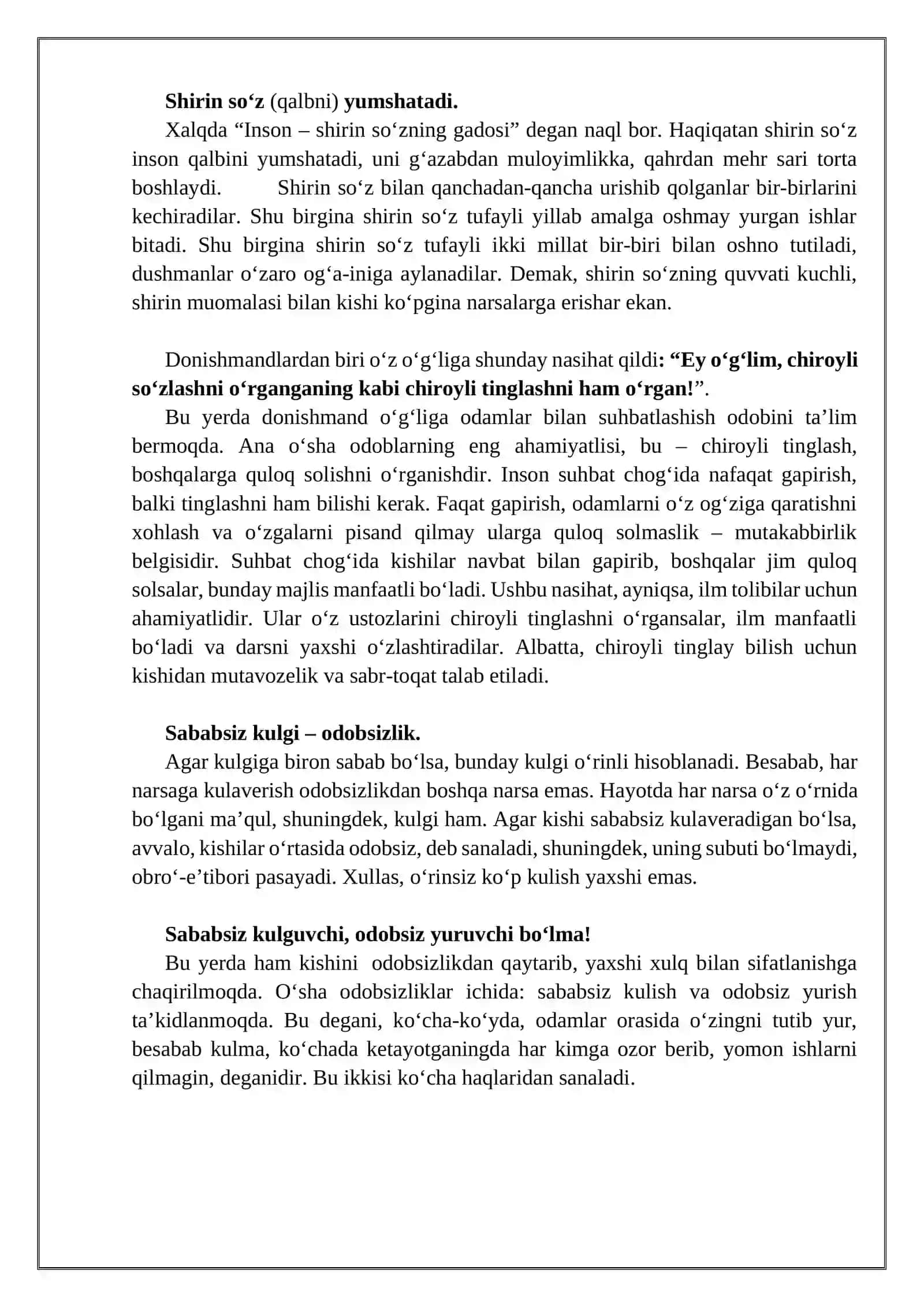 XALQ PEDAGOGIKASI FANIDAN 3