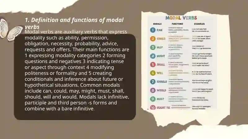 Modal verbs 3
