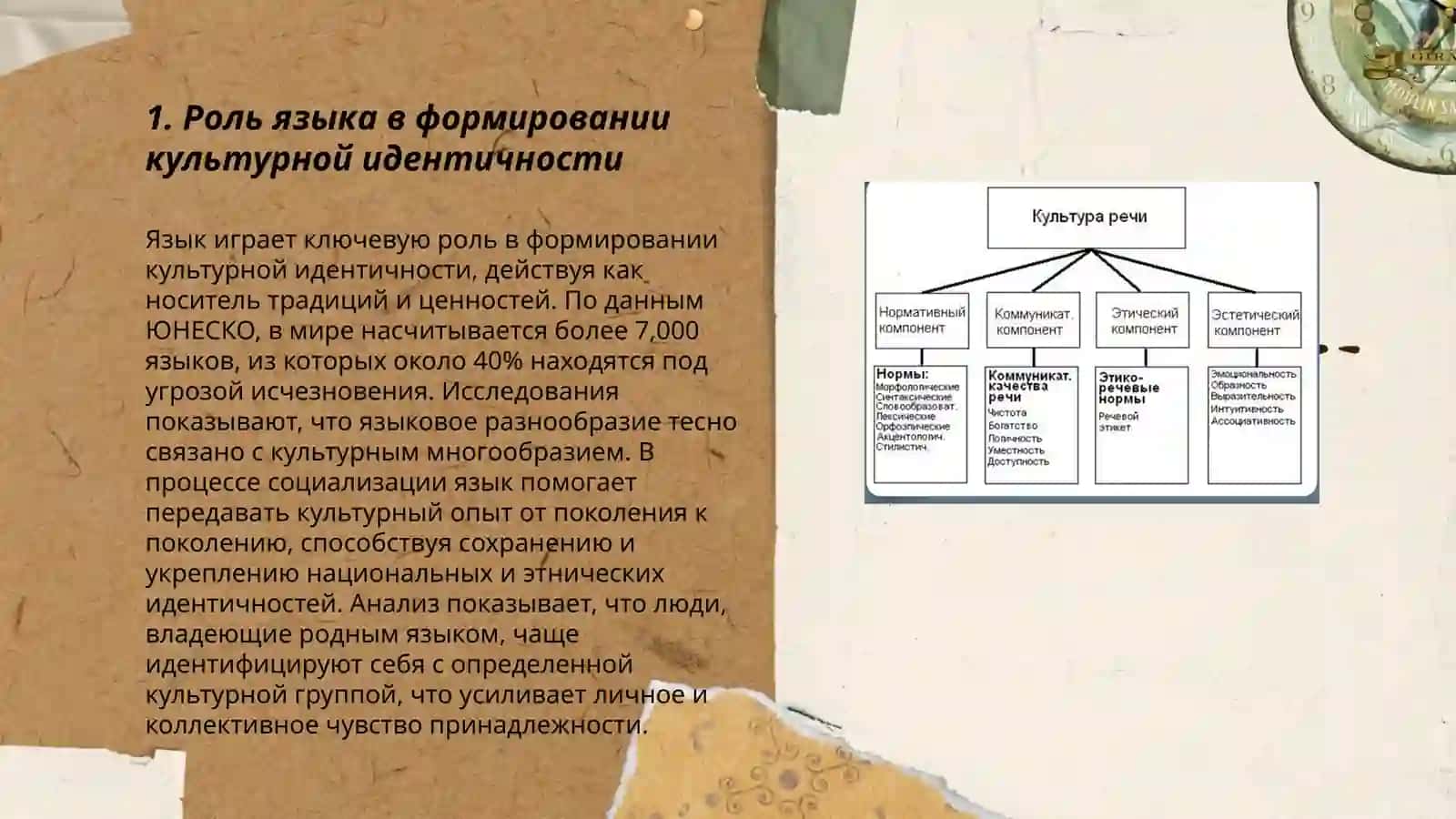 Речь и культура 3