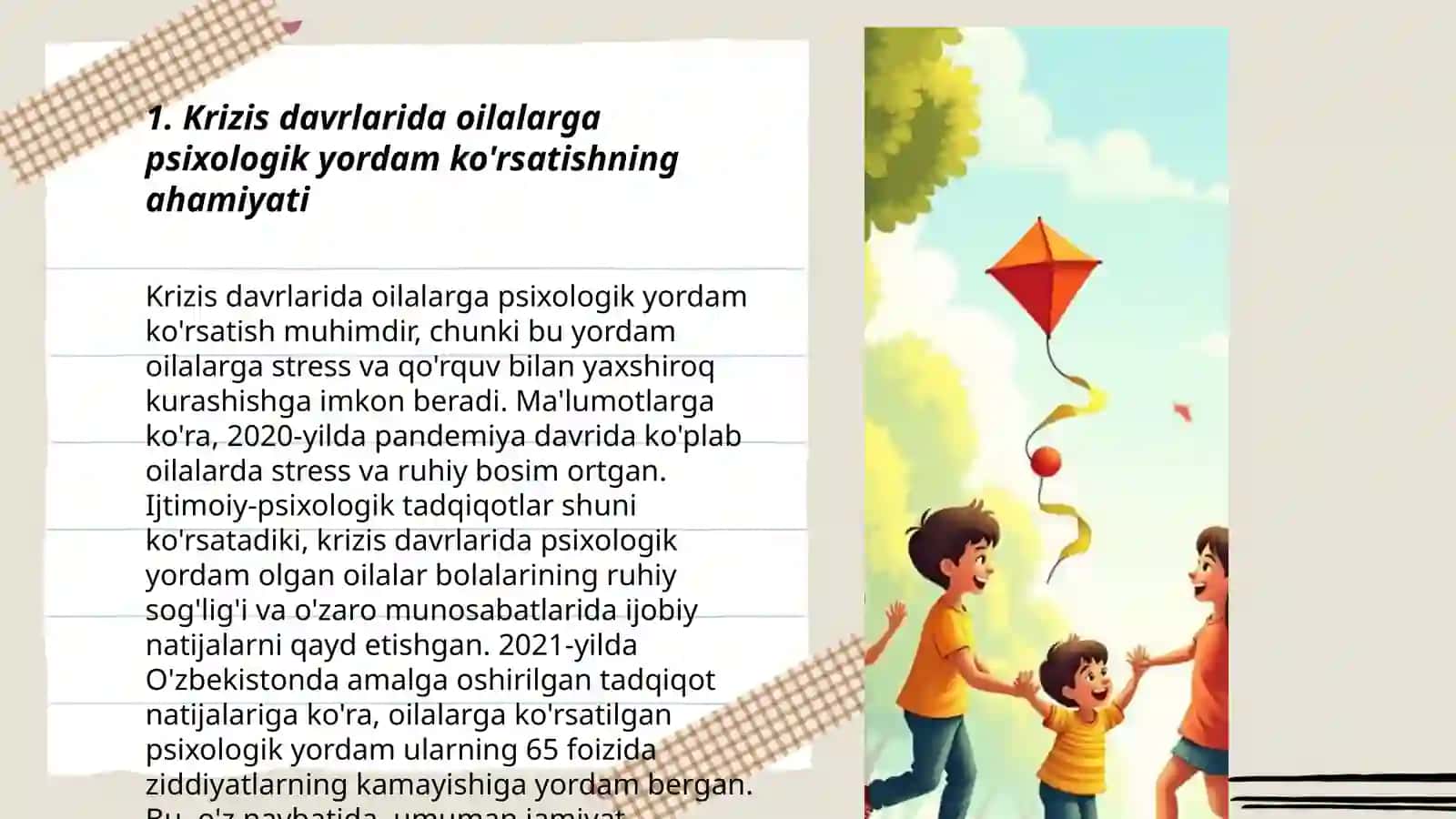 Krizis davrlarida bo'lgan oilaga psixologik xizmat ko'rsatish tuzilmasi, tarkibi va psixolog faoliyatini tashkil etish 3