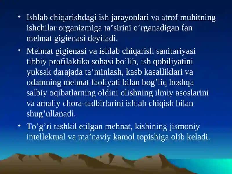 7-Ma’ruza.Ishlab chiqarish muhitida metereologiya sharoitlari 3