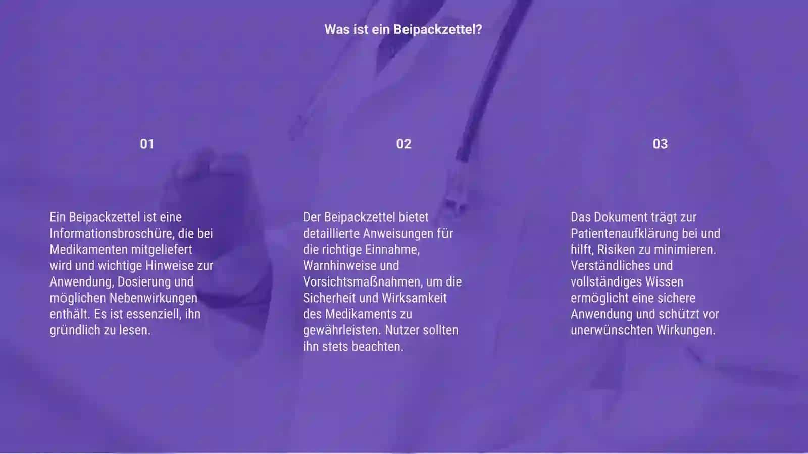Beipackzettel 3