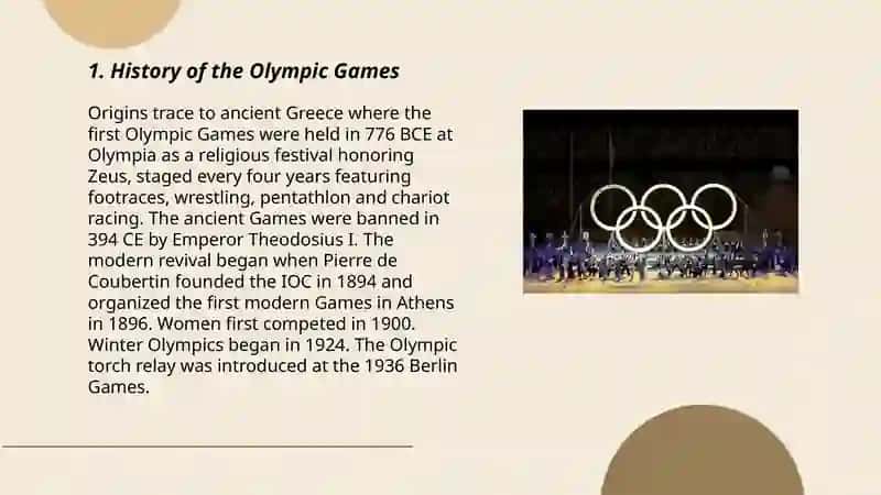 Tarixi Olimpiya O'yinlari 3