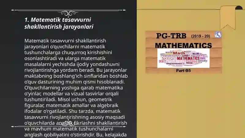 Maktabgacha yoshdagi bolalarning matematik rivojlanishining nazariy asoslari 3