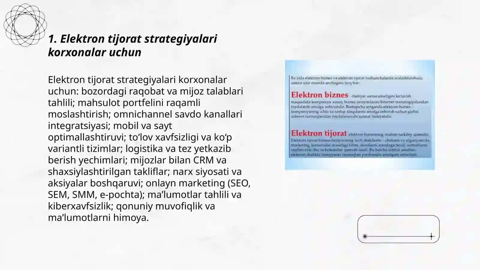 Elektron tijorat strategiyalari korxonalar uchun 3