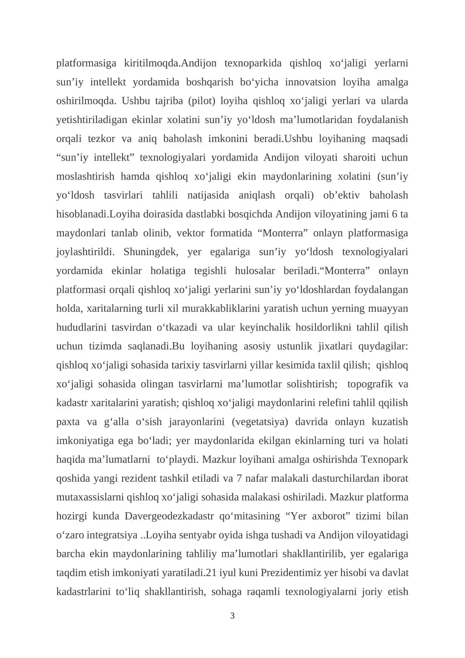 Qishloq xoʻjaligining innavatsion taʼminotida axborot- maslahat tizmining roʻli 3