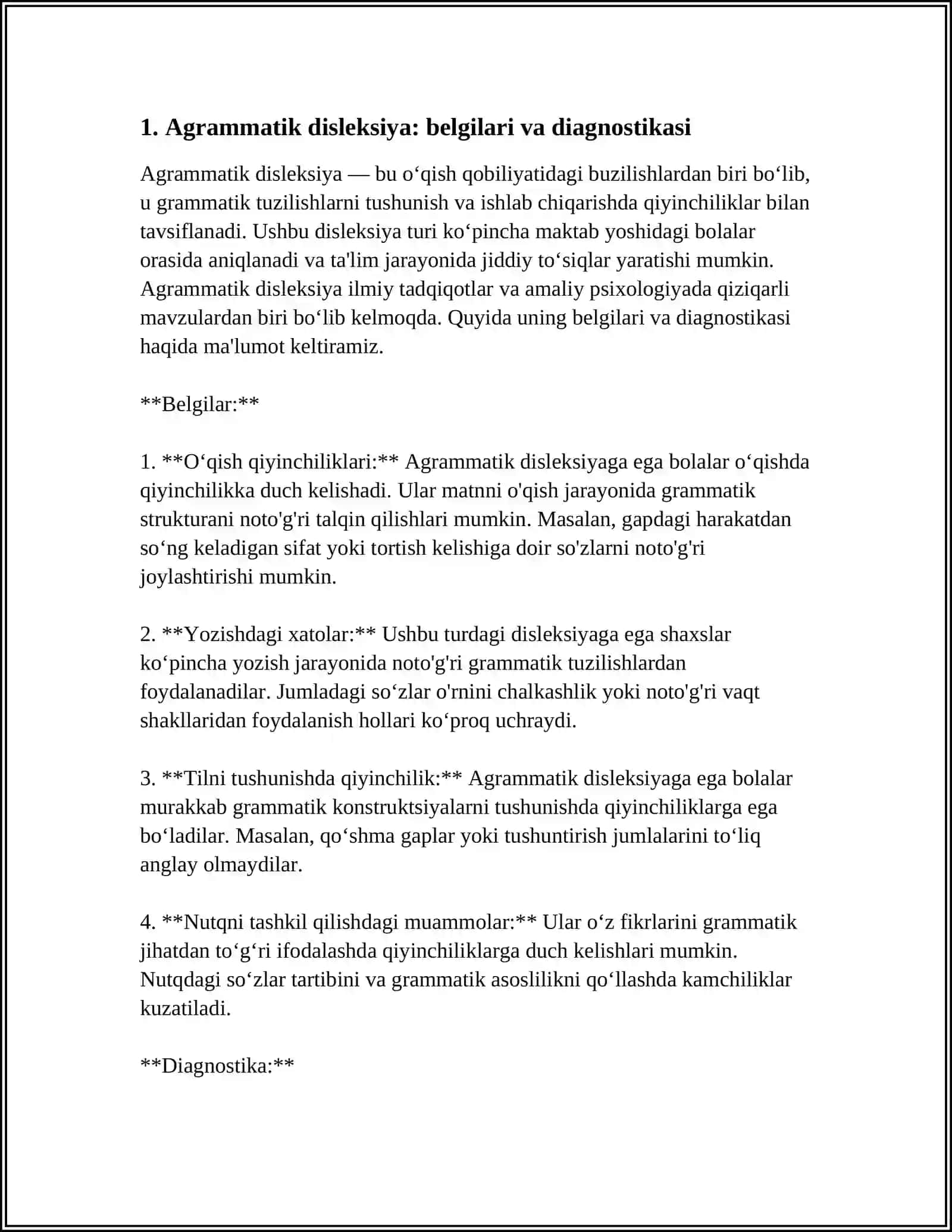 AGRAMMATIK DISLEKSIYA VA DISGRAFIYANI BARTARAF ETISH 3