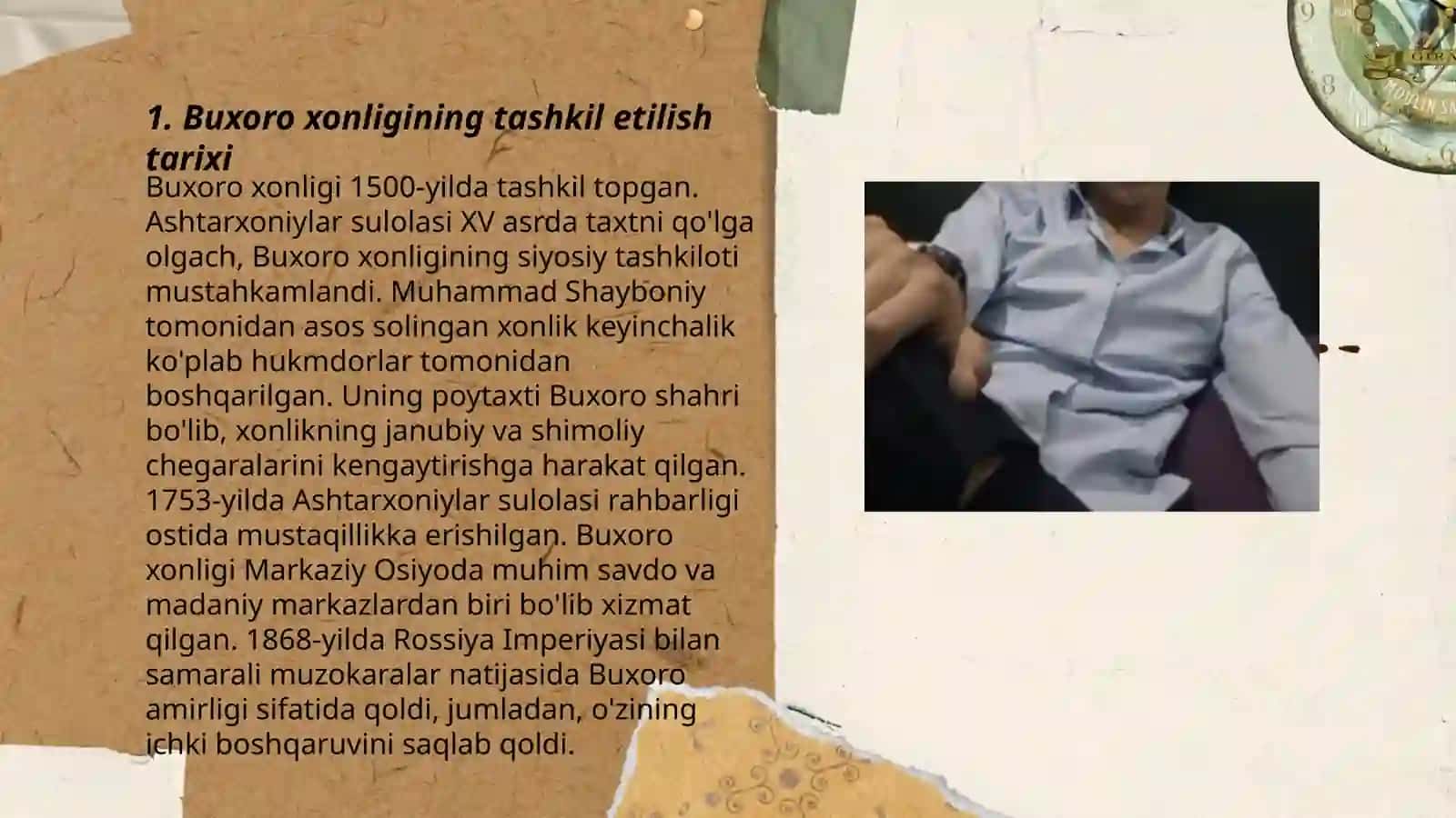 Buxoro xonligi tashkil etish bo‘yicha 3