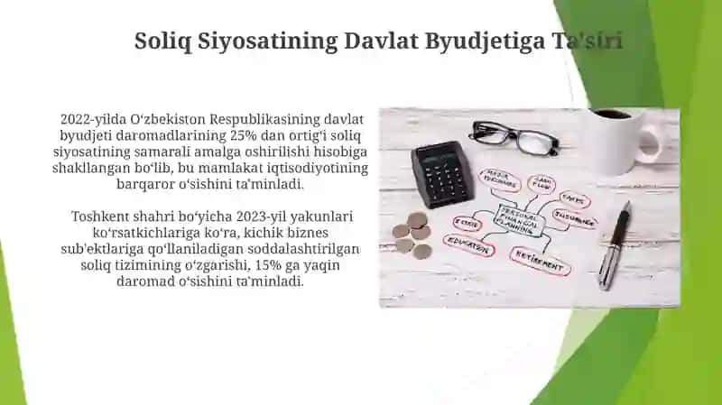 Foyda Solig'ining Iqtisodiy Mohiyati va Joriy Etish Bosqichlari 3
