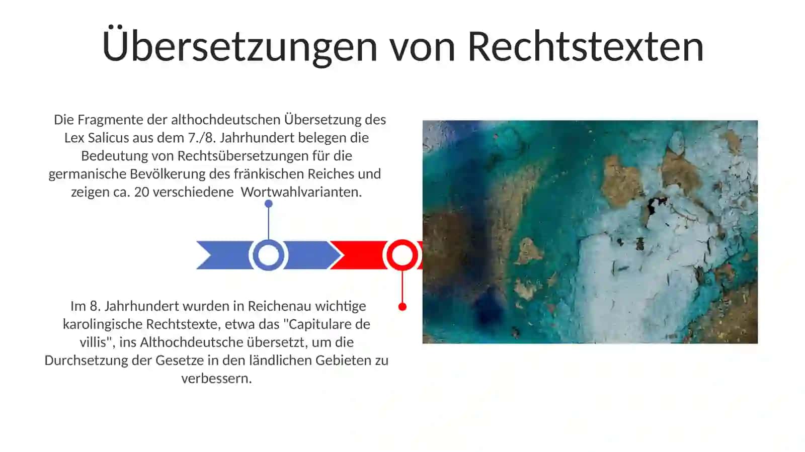 Die Rolle der Übersetzungen im Althochdeutschen 3